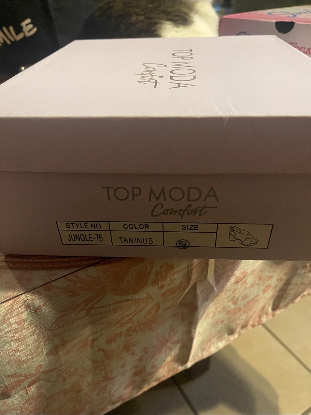 TOP MODA Women's Top - Tan/Nub